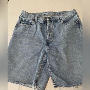 Old Navy Slouchy Straight denim shorts